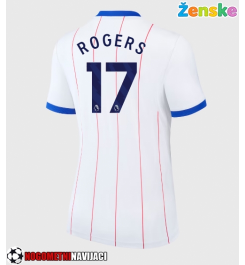 Ženske Nogometnih dresov Chelsea Morgan Rogers #17 Tretji 2026-27 Kratki rokavi Ženske Nogometnih dresov Chelsea Morgan Rogers #17 Tretji 2026-27 Kratki rokavi